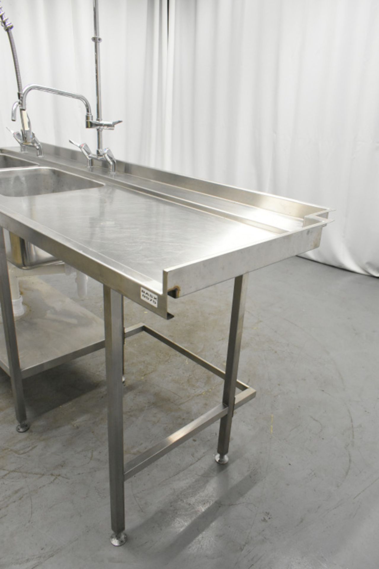 Stainless Steel Double sink Unit - Image 7 of 9