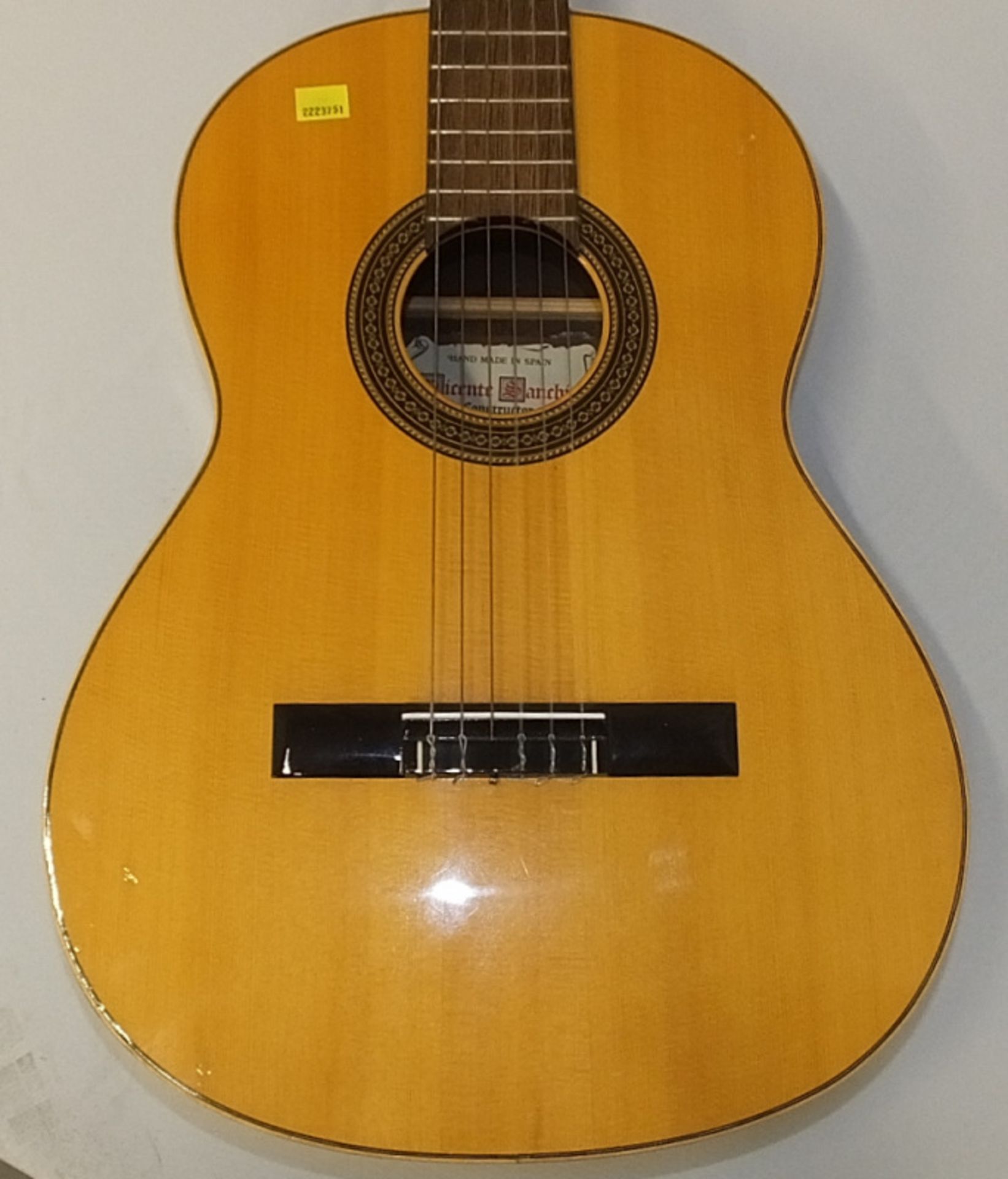 Vicente Sanchis Constructor 28s Acoustic Guitar - Image 3 of 15