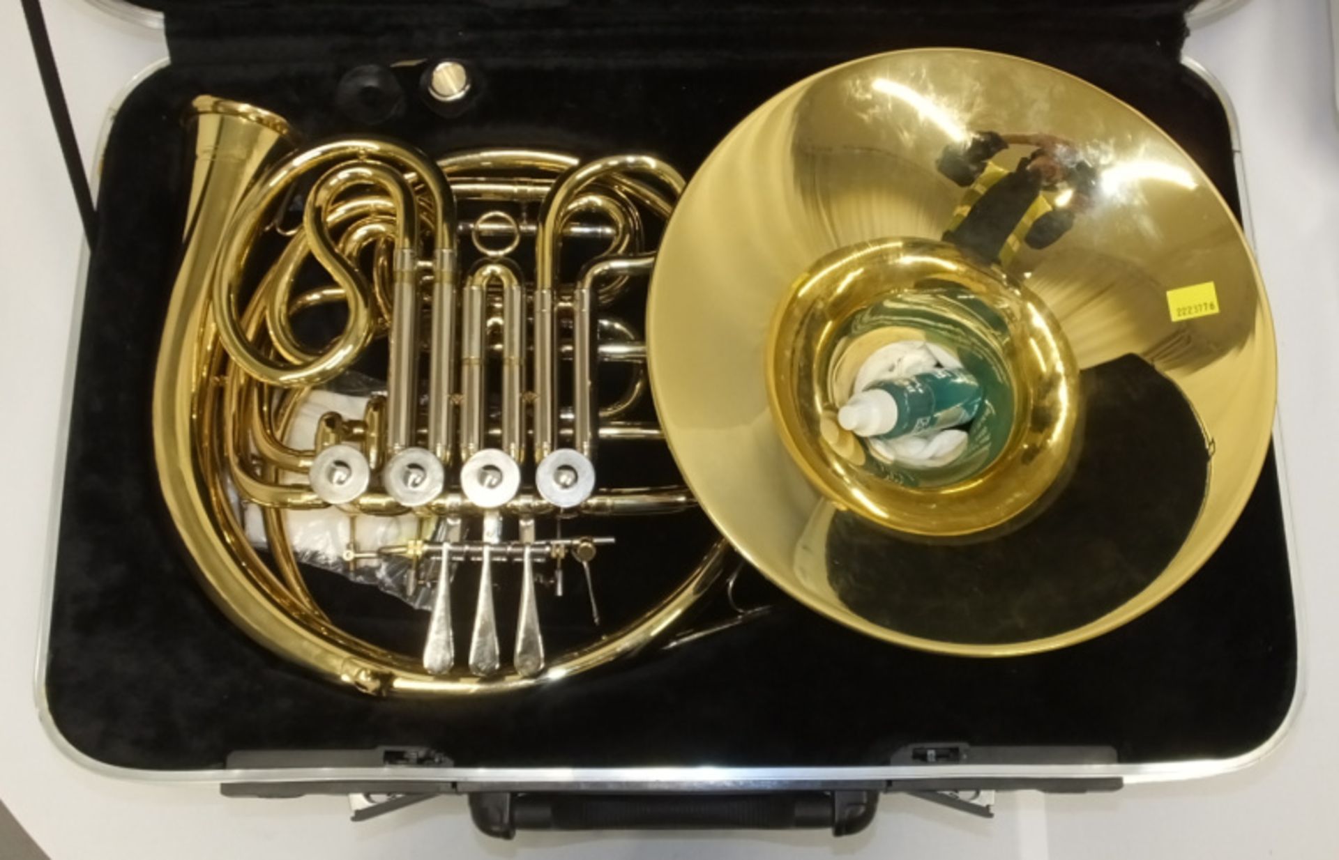 Gear 4 Music French Horn in case - Please check photos carefully for damaged or missing components - Image 2 of 11