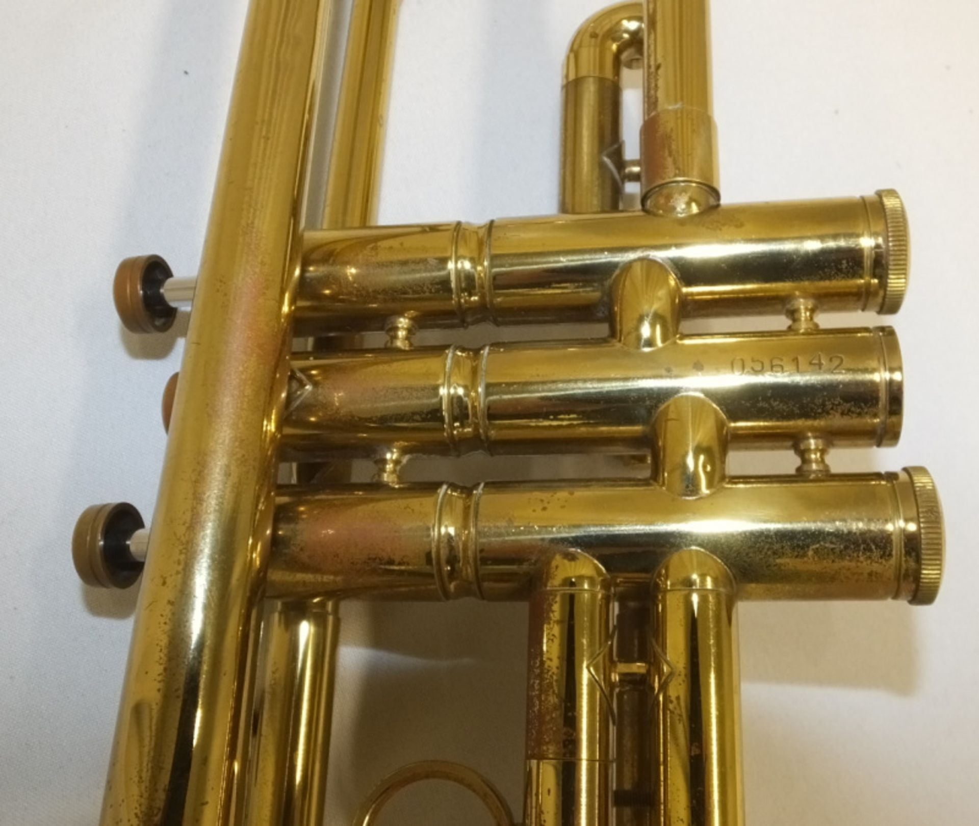 Corton 80 Trumpet in case (middle finger button stuck and no valve cap) - serial number 056142 - Image 12 of 13