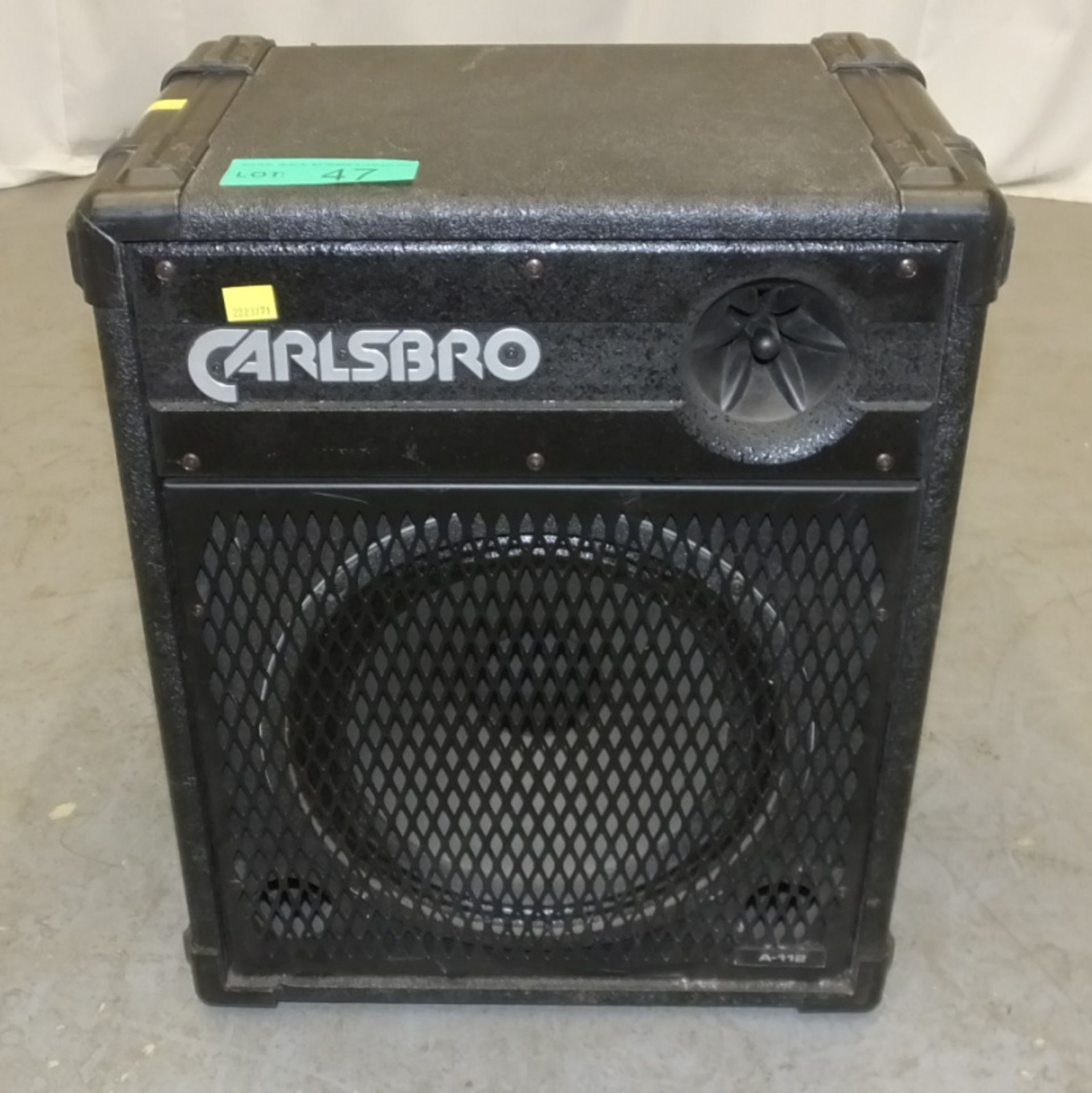 2x Carlsbro A-112 PA Speakers (one as spares or repairs) - Image 7 of 11
