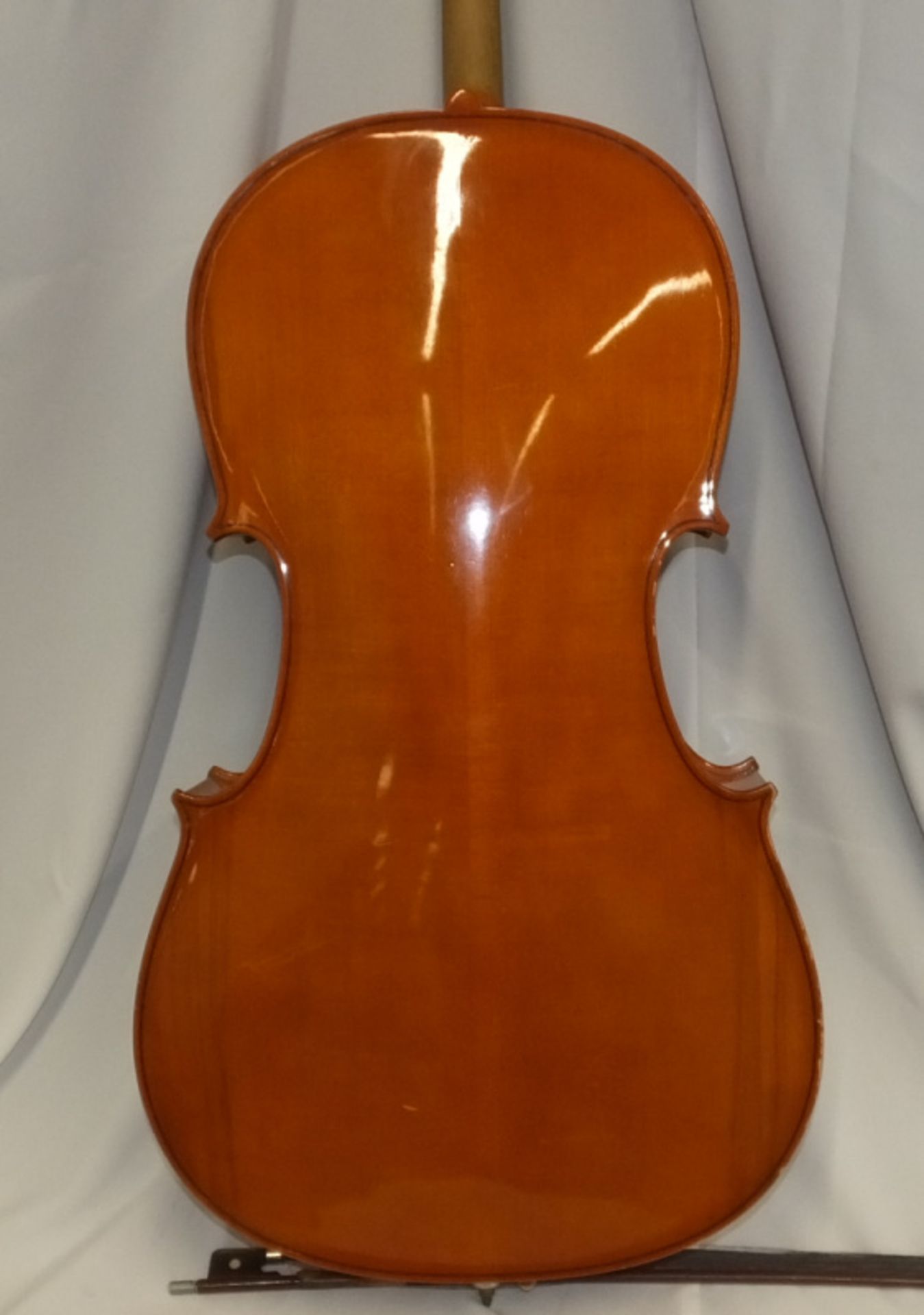 Cello in carry case (unbranded) - Please check photos carefully for damaged or missing components - Image 13 of 21