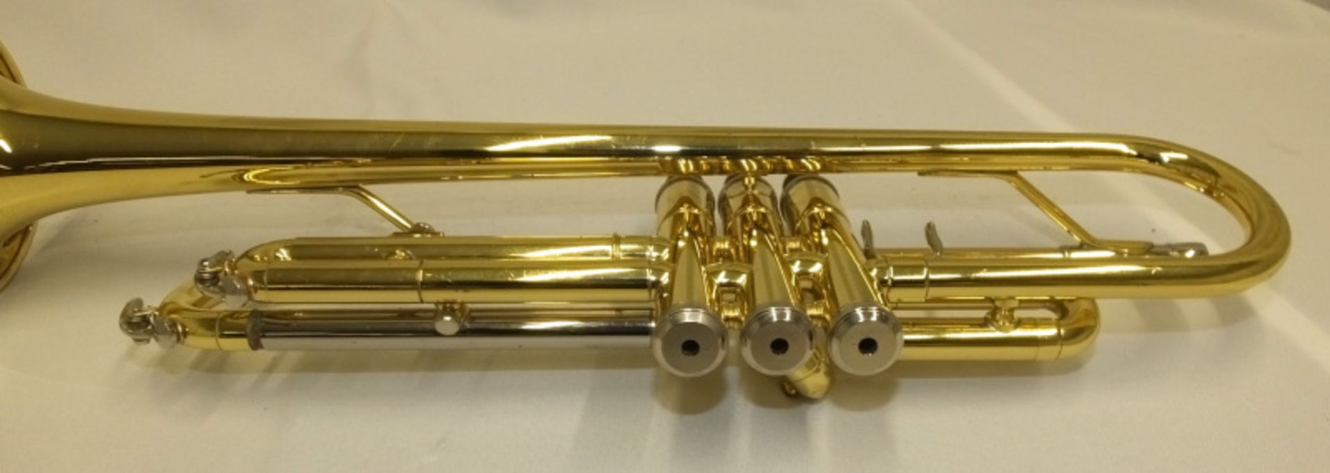 Yamaha YTR 2320E Trumpet in case - serial number 313785 - Please check photos carefully - Image 5 of 14