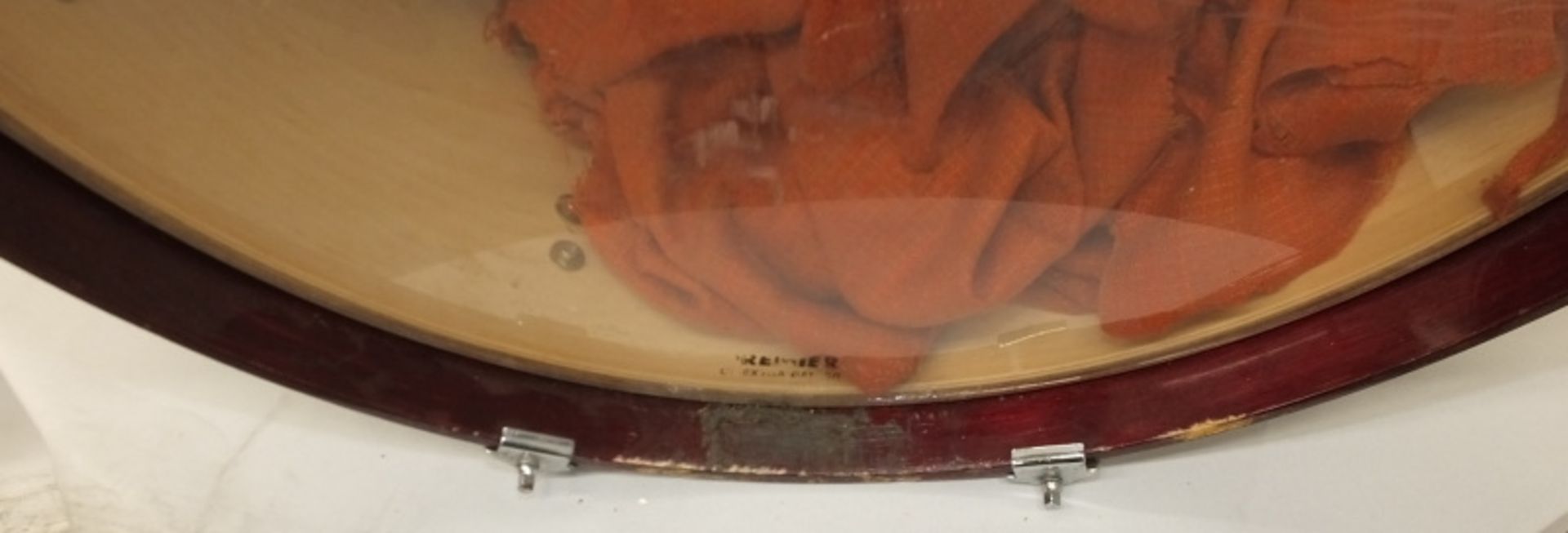 Premier Drum Kit Bass Drum - 22 x 18.5 inch (missing foot on leg) - Please check photos carefully - Image 4 of 10