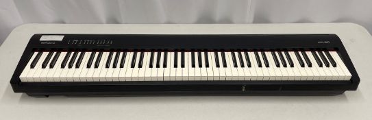 Roland FP-30 Digital Piano - serial number G7I7075 (AS SPARES - faulty circuit board) no power cable
