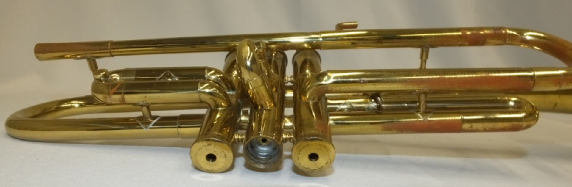 Corton 80 Trumpet in case (middle finger button stuck and no valve cap) - serial number 056142 - Image 6 of 13