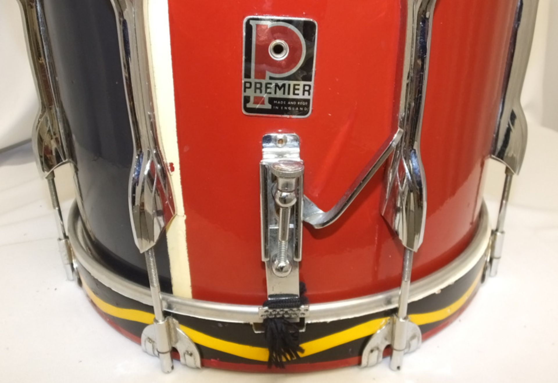 Premier Marching Snare Drum - 14 x 14 inch with Remo Emperor X head (snares don't switch on) - Image 5 of 7