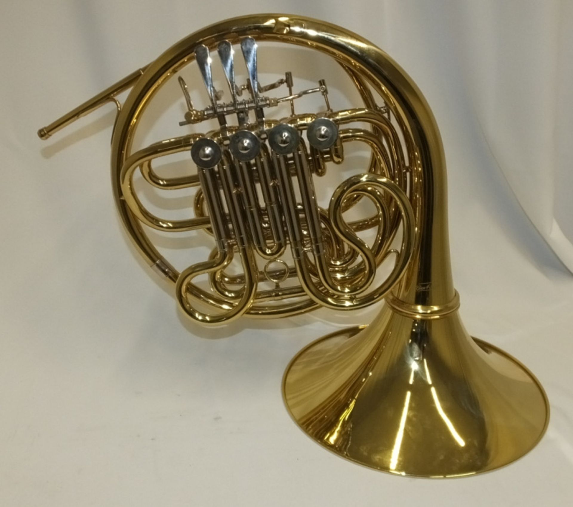 Gear 4 Music French Horn in case - Please check photos carefully for damaged or missing components - Image 3 of 11