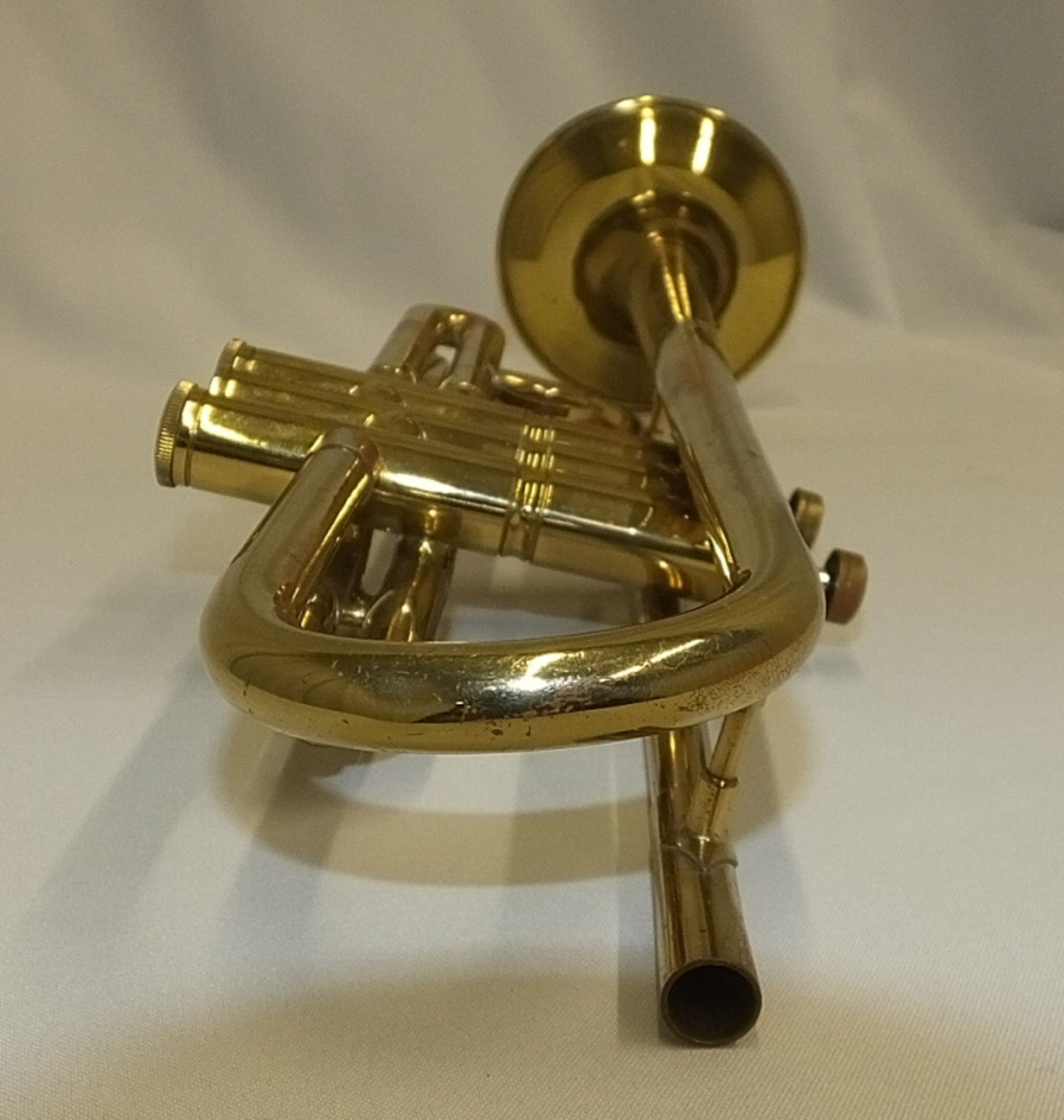 Corton 80 Trumpet in case (middle finger button stuck and no valve cap) - serial number 056142 - Image 10 of 13