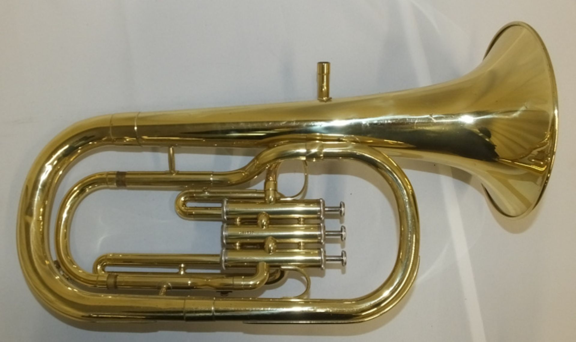 Yamaha YAH202 Alto Horn in case - serial number 020192 - Please check photos carefully - Image 5 of 13