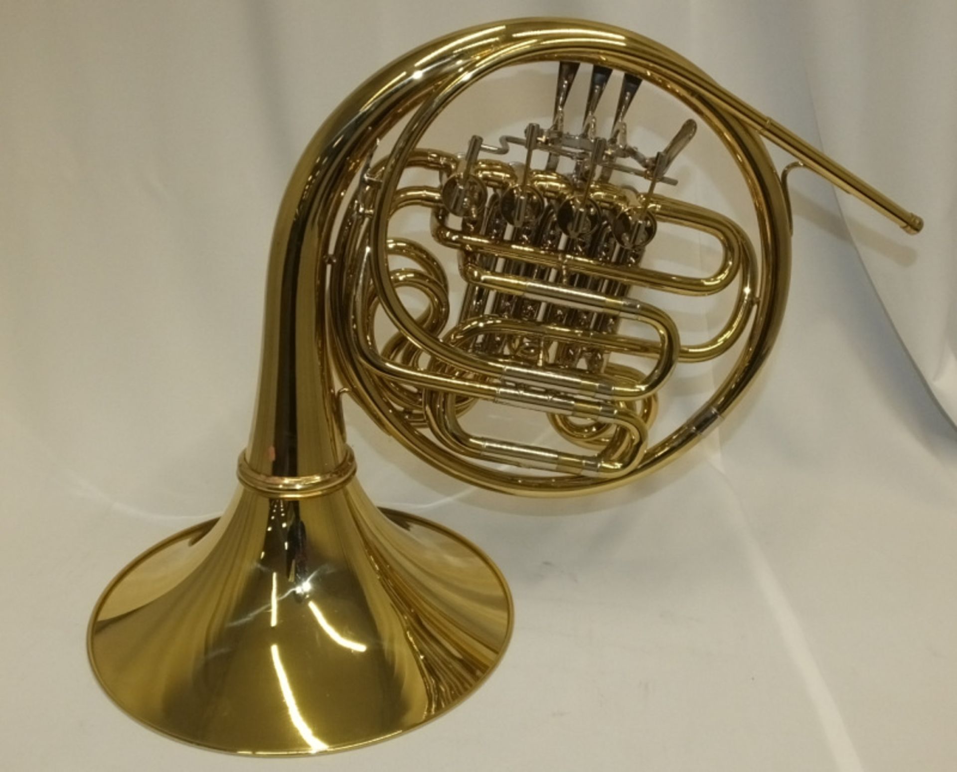 Gear 4 Music French Horn in case - Please check photos carefully for damaged or missing components - Image 4 of 11