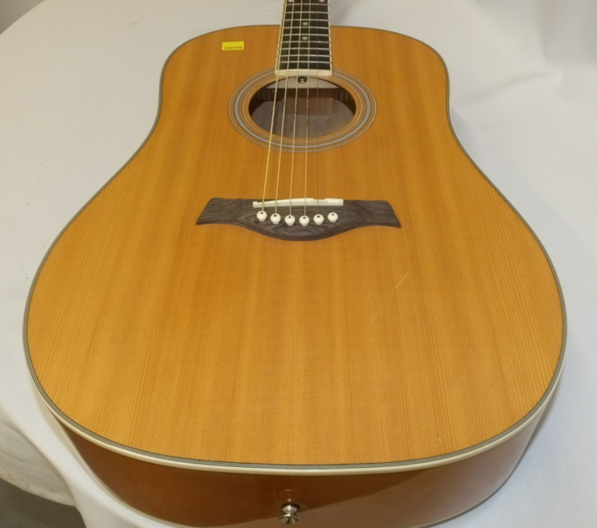 Gear 4 Music DN-10NT Dreadnought Natural Acoustic Guitar - Image 2 of 12