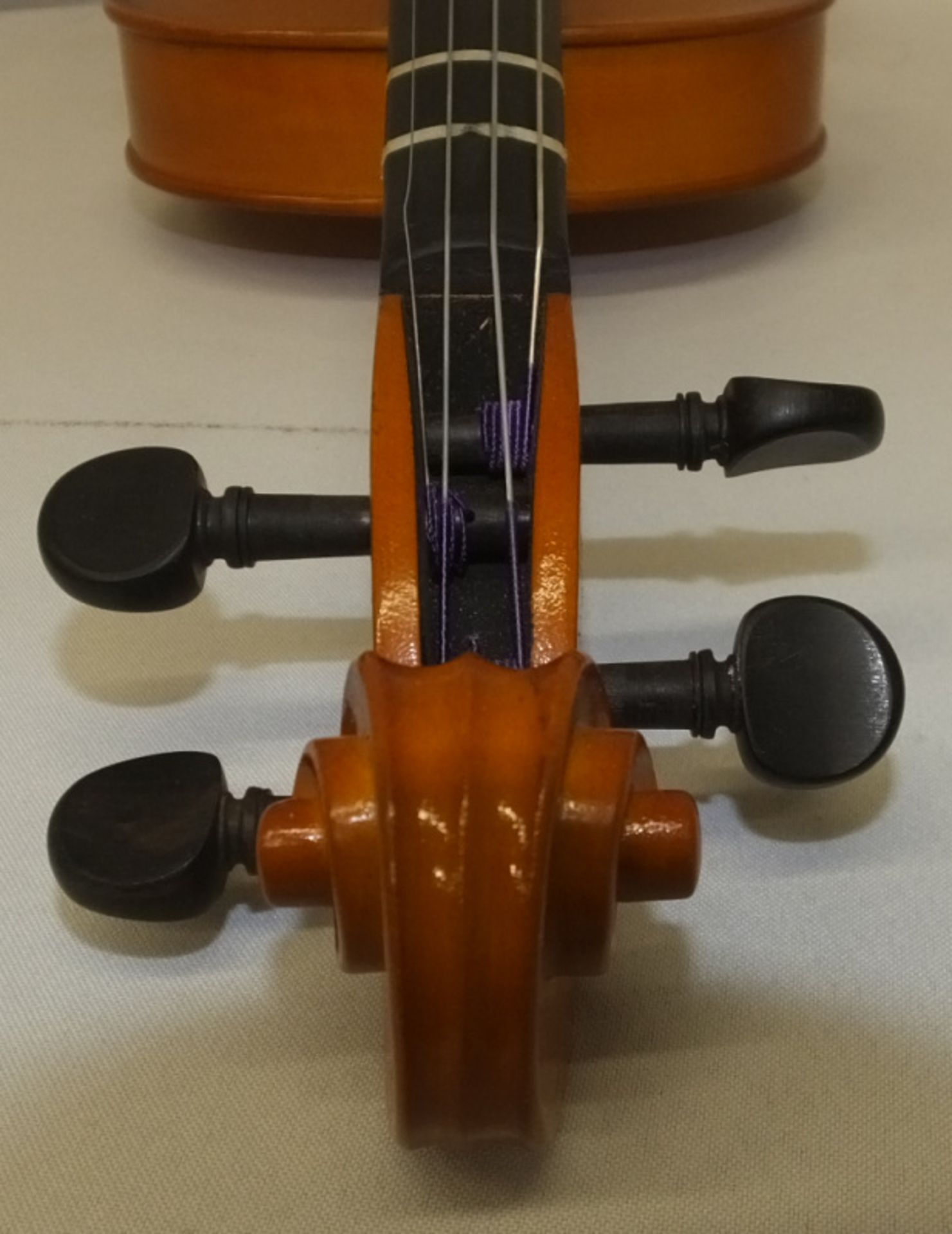 Andreas Zeller Violin & Case - Please check photos carefully for damaged or missing components - Image 10 of 17