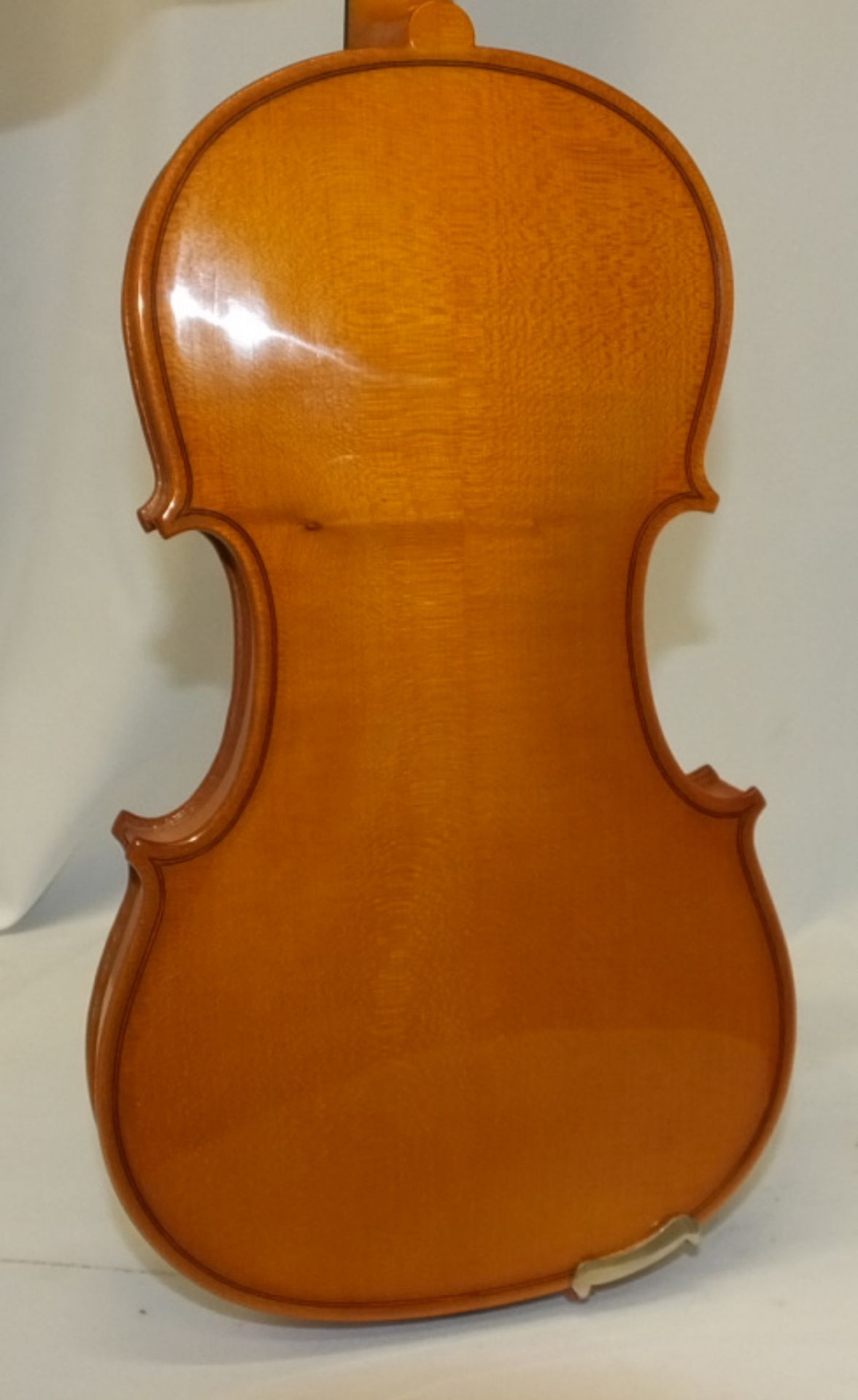 Andreas Zeller Violin (missing string) & Case - Please check photos carefully - Image 12 of 17