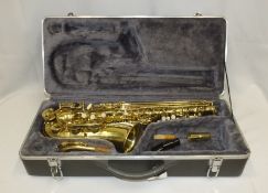 Simba Instruments Saxophone in Simba case - serial number 20960603 - Please check photos carefully