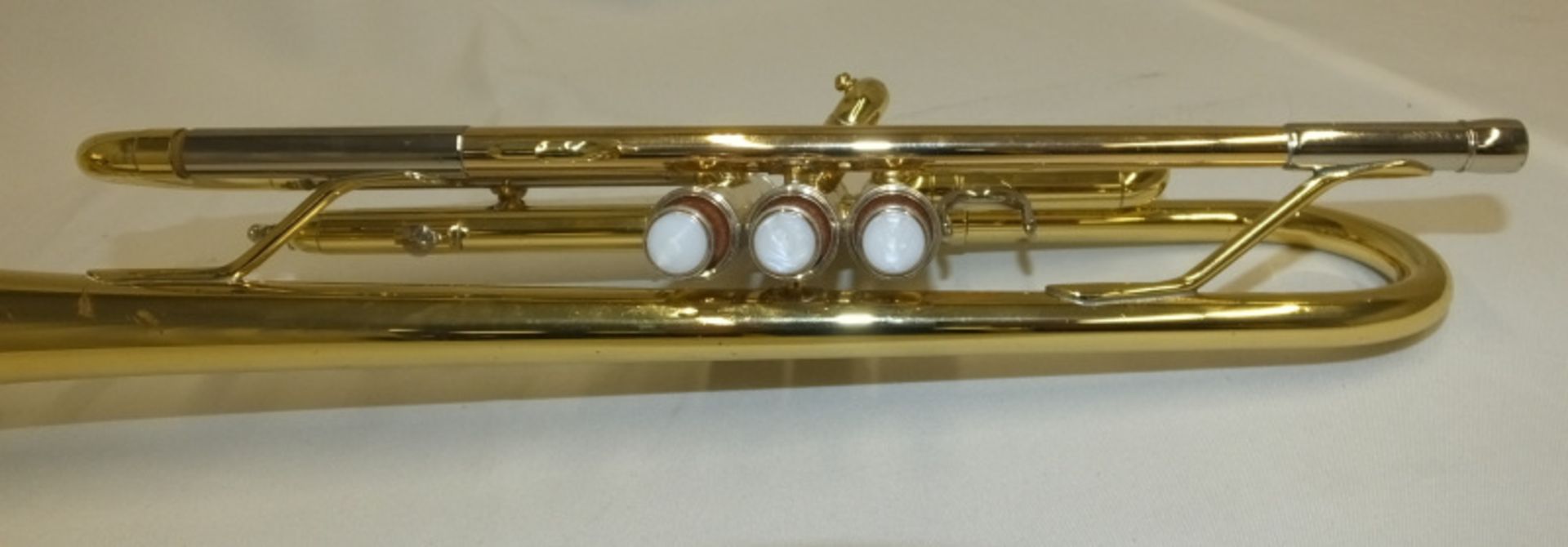 Yamaha YTR 2320E Trumpet in case - serial number 313785 - Please check photos carefully - Image 7 of 14