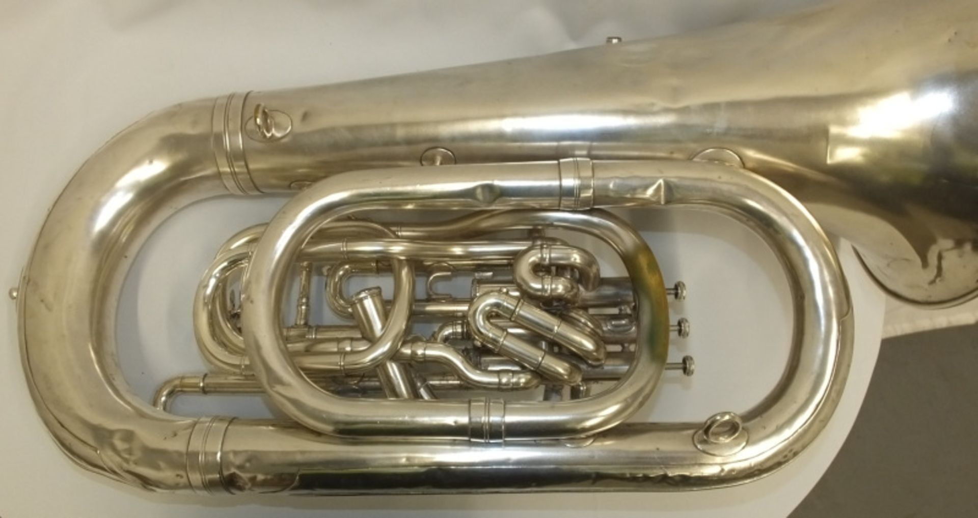 Boosey & Hawkes Imperial Tuba in case - Serial number 352762 - Please check photos carefully - Image 10 of 19