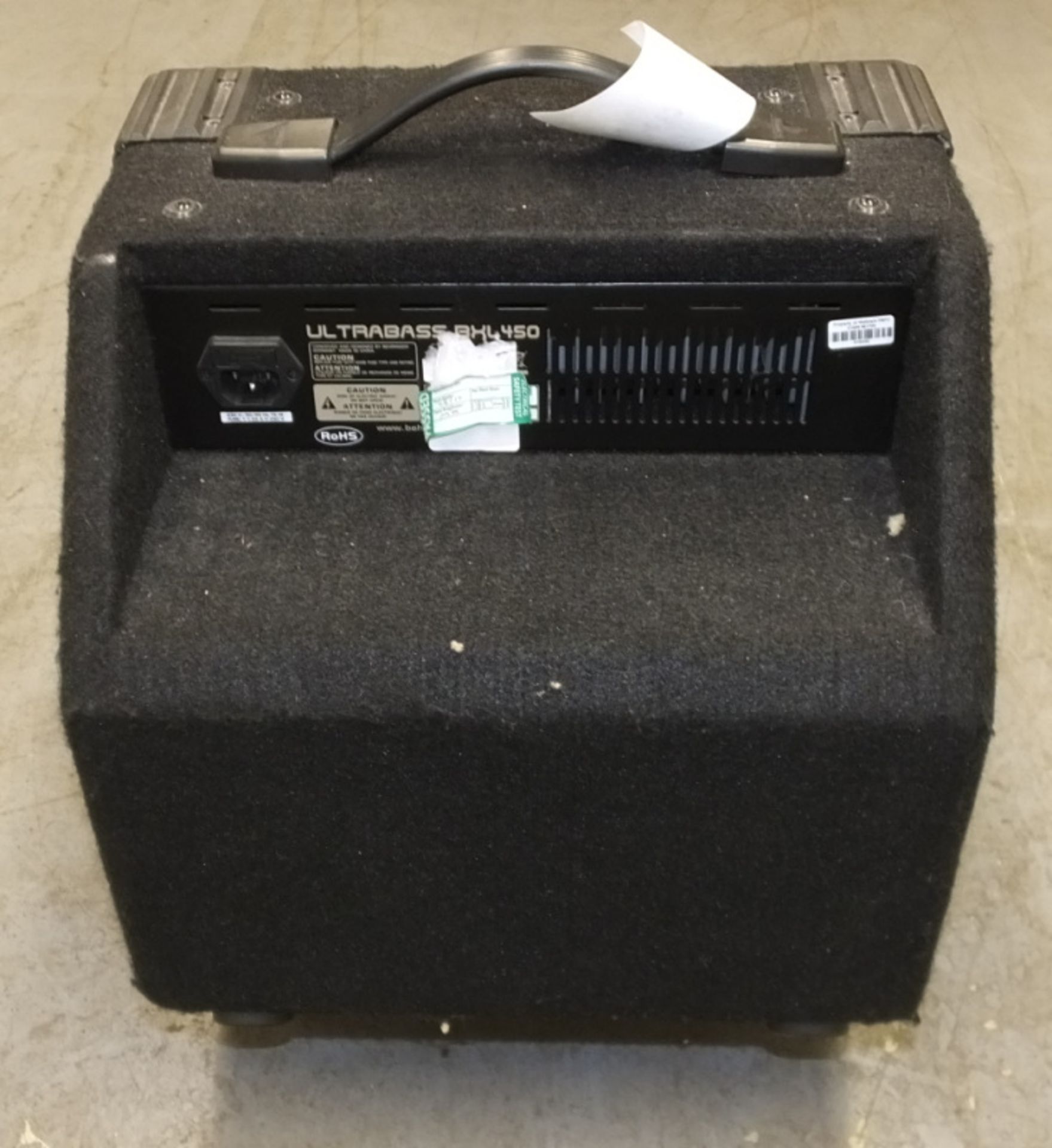 Behringer BXL450 Bass Workstation Amplifier - 45W - 2 Channel - Image 6 of 8