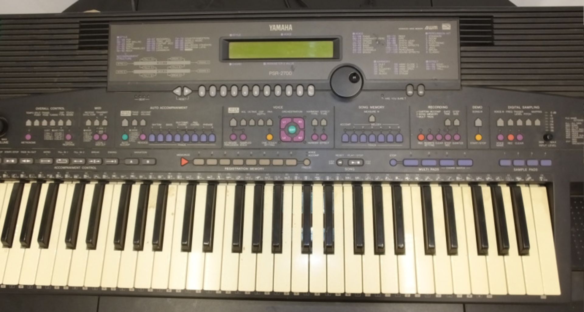 Yamaha PSR-2700 Keyboard - Image 3 of 10