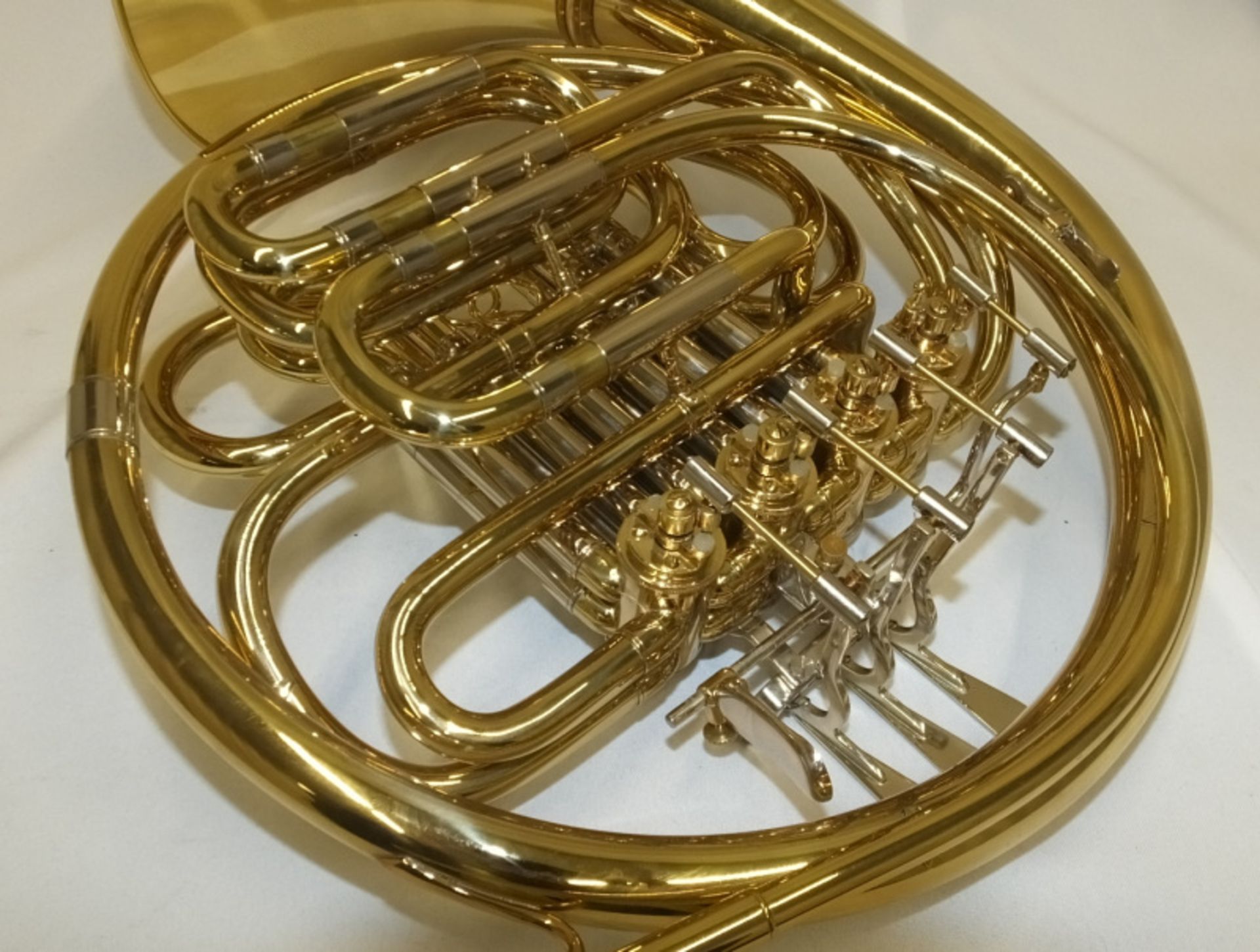 Gear 4 Music French Horn in case - Please check photos carefully for damaged or missing components - Image 8 of 11