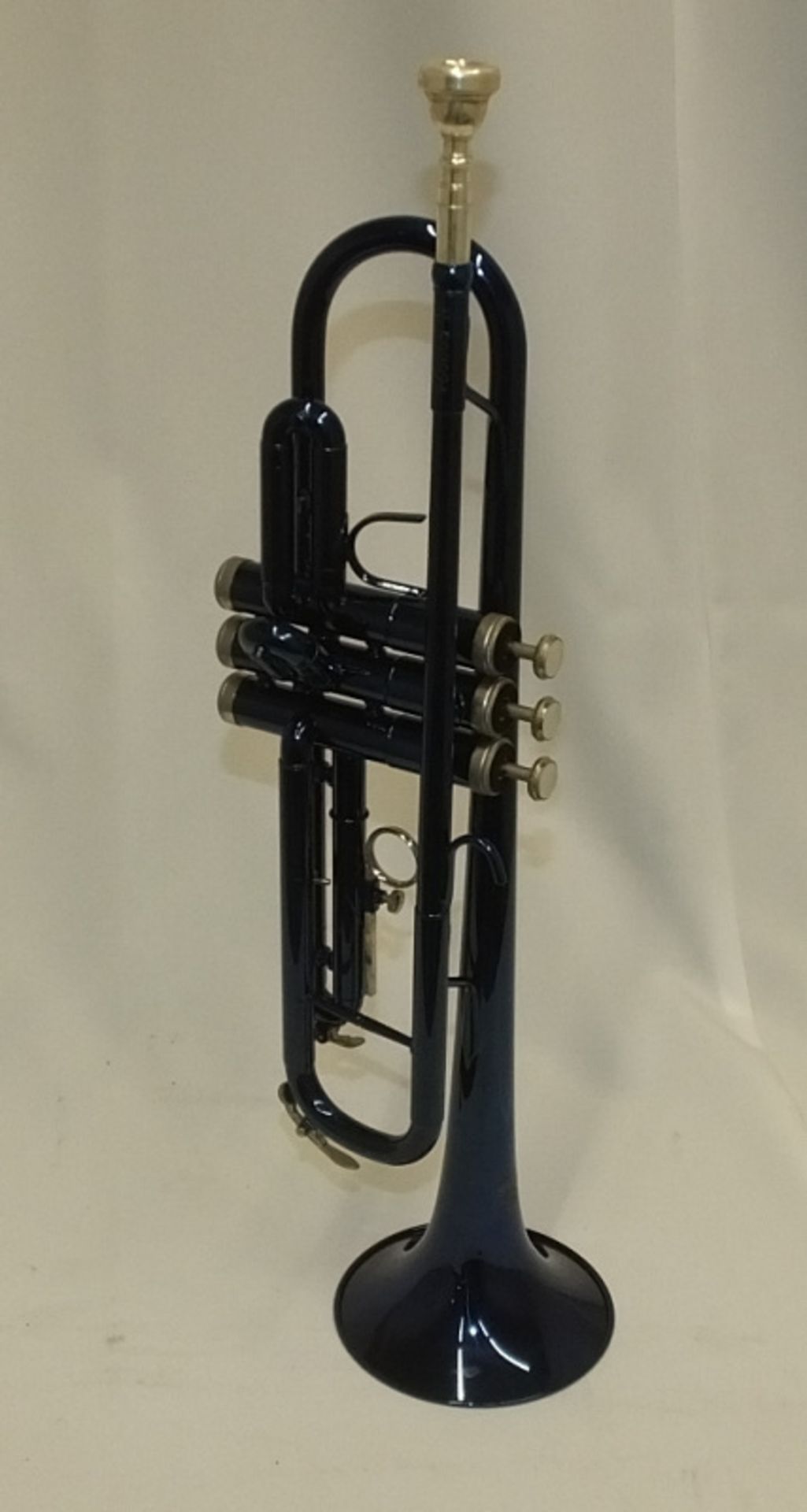 Stagg 77-T/BL Blue Trumpet in case - serial number F0792A - Please check photos carefully - Image 2 of 9