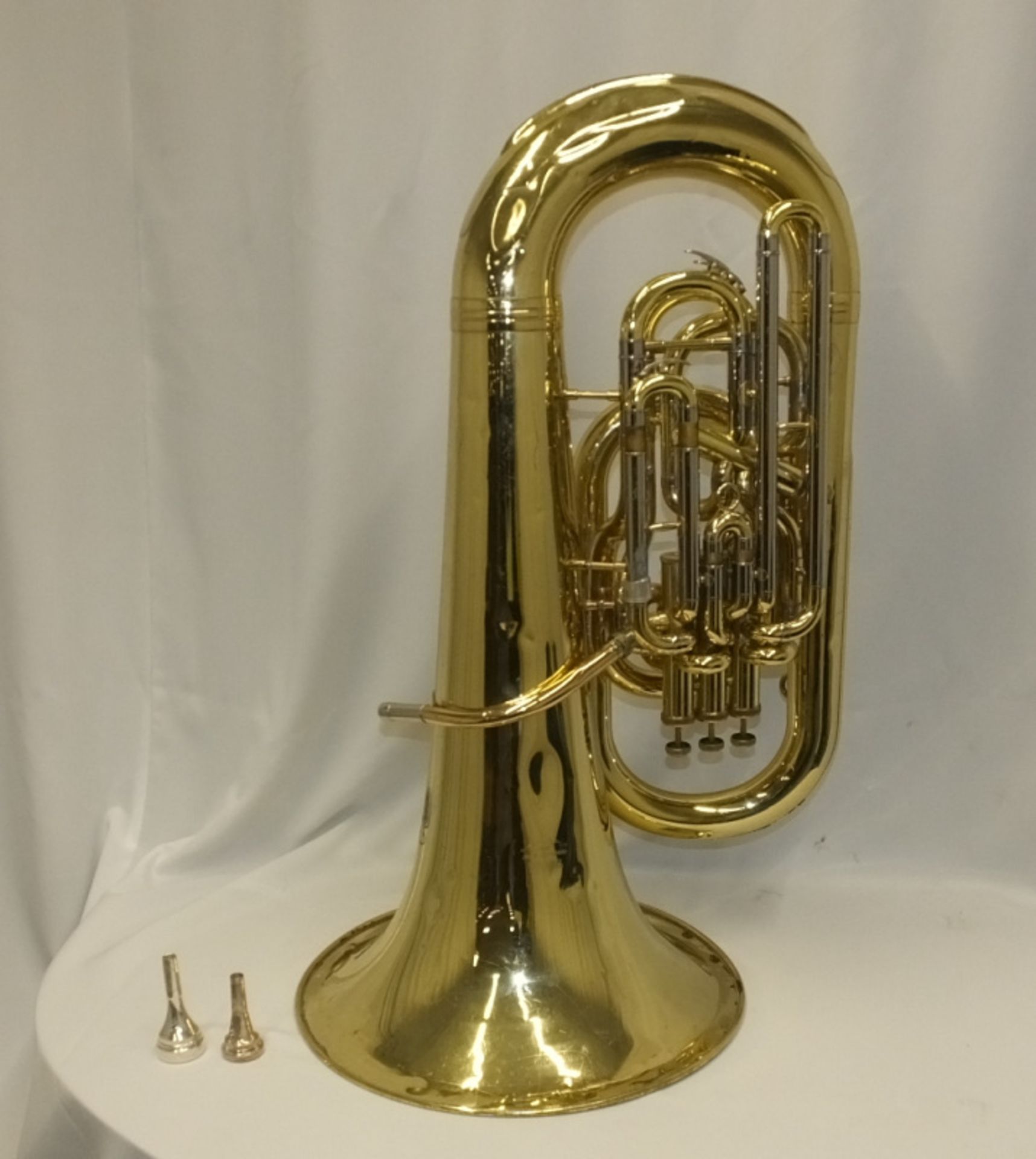 Yamaha YEB631 Tuba with 2x Denis Wick mouthpieces in case - Serial number 100357 - Image 2 of 23