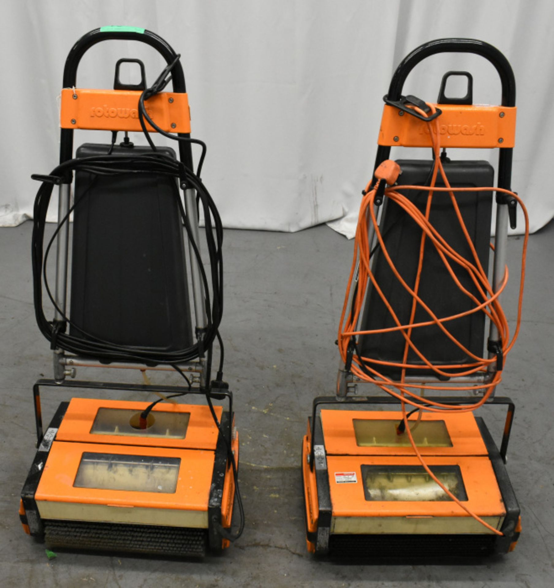 2 x Rotowash Floor and Carpet Scrubber Dryers