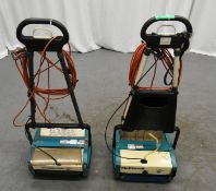 2 x Truvox Multiwash Floor and Carpet Scrubber Dryers