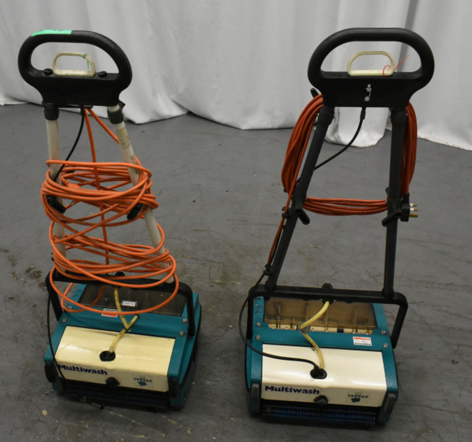 2 x Truvox Multiwash Floor and Carpet Scrubber Dryers