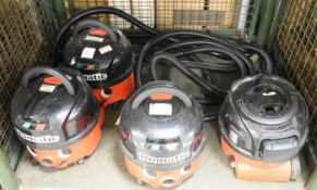 4 x Numatic NBV190 Vacuum Cleaners