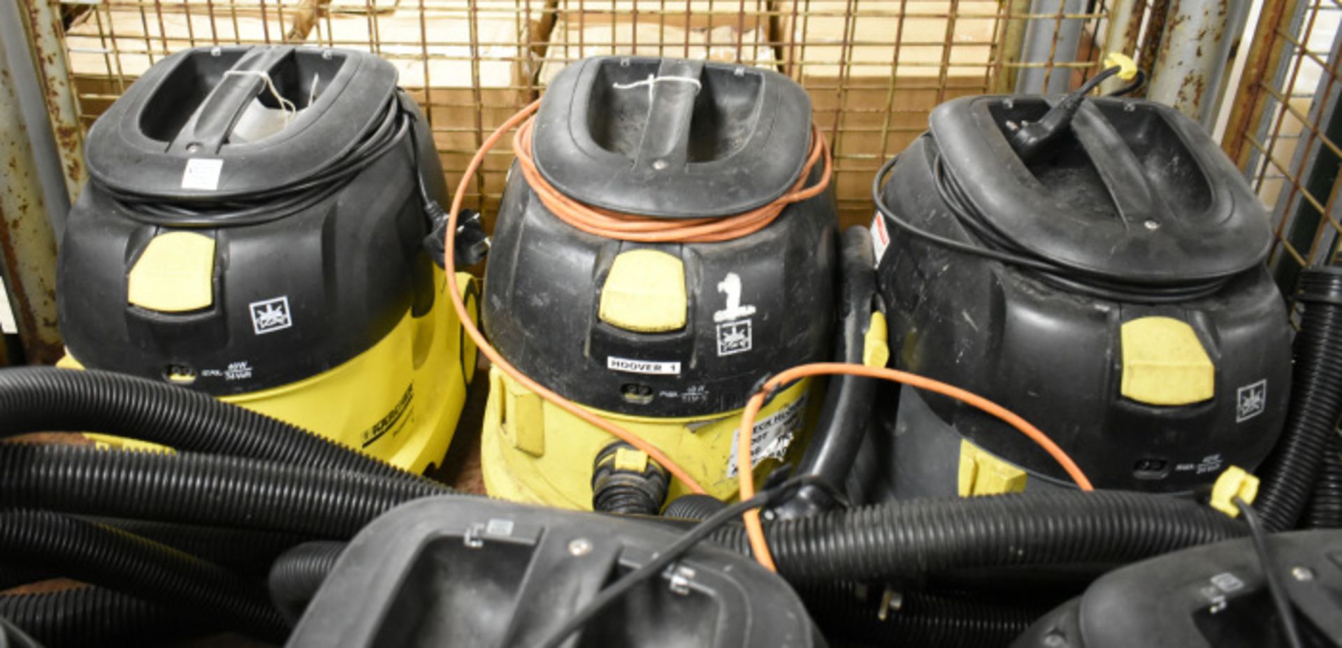 6 x Karcher Proffessional T9/ 1 BP Vacuum Cleaners - Image 2 of 3