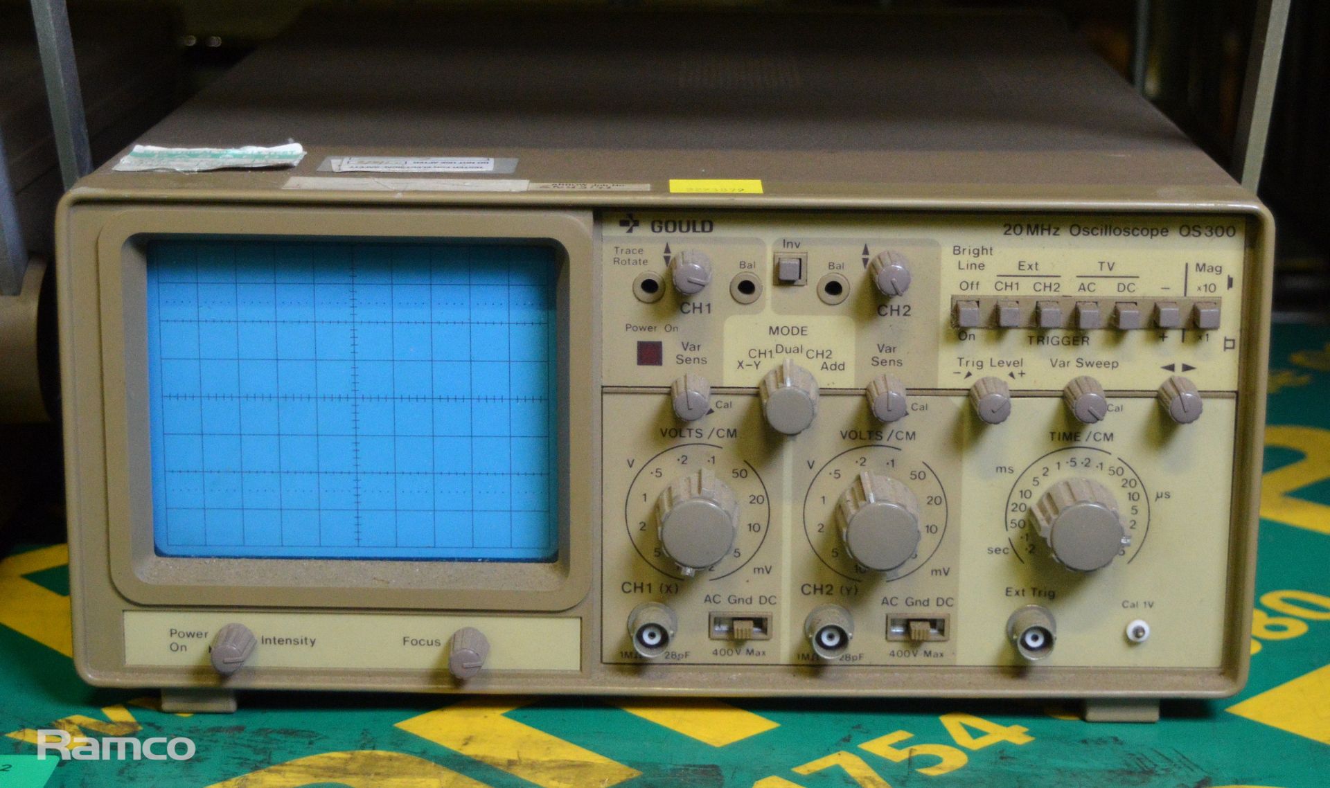2x Gould 20MHz Oscilloscope OS300 - Image 3 of 3