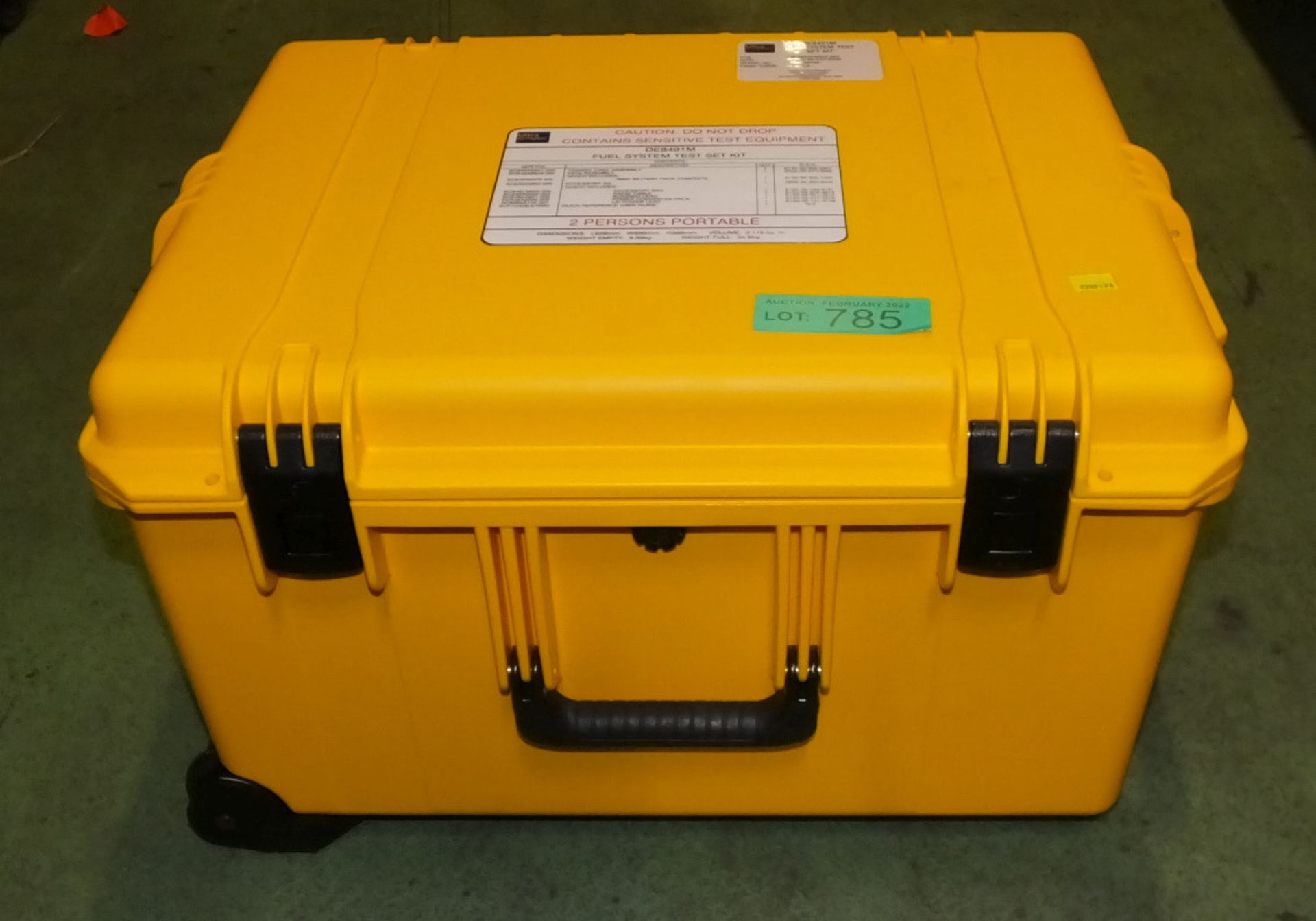 Ultra Electronics DE8491M Fuel System Test Set Kit in heavy duty carry case - Image 4 of 5