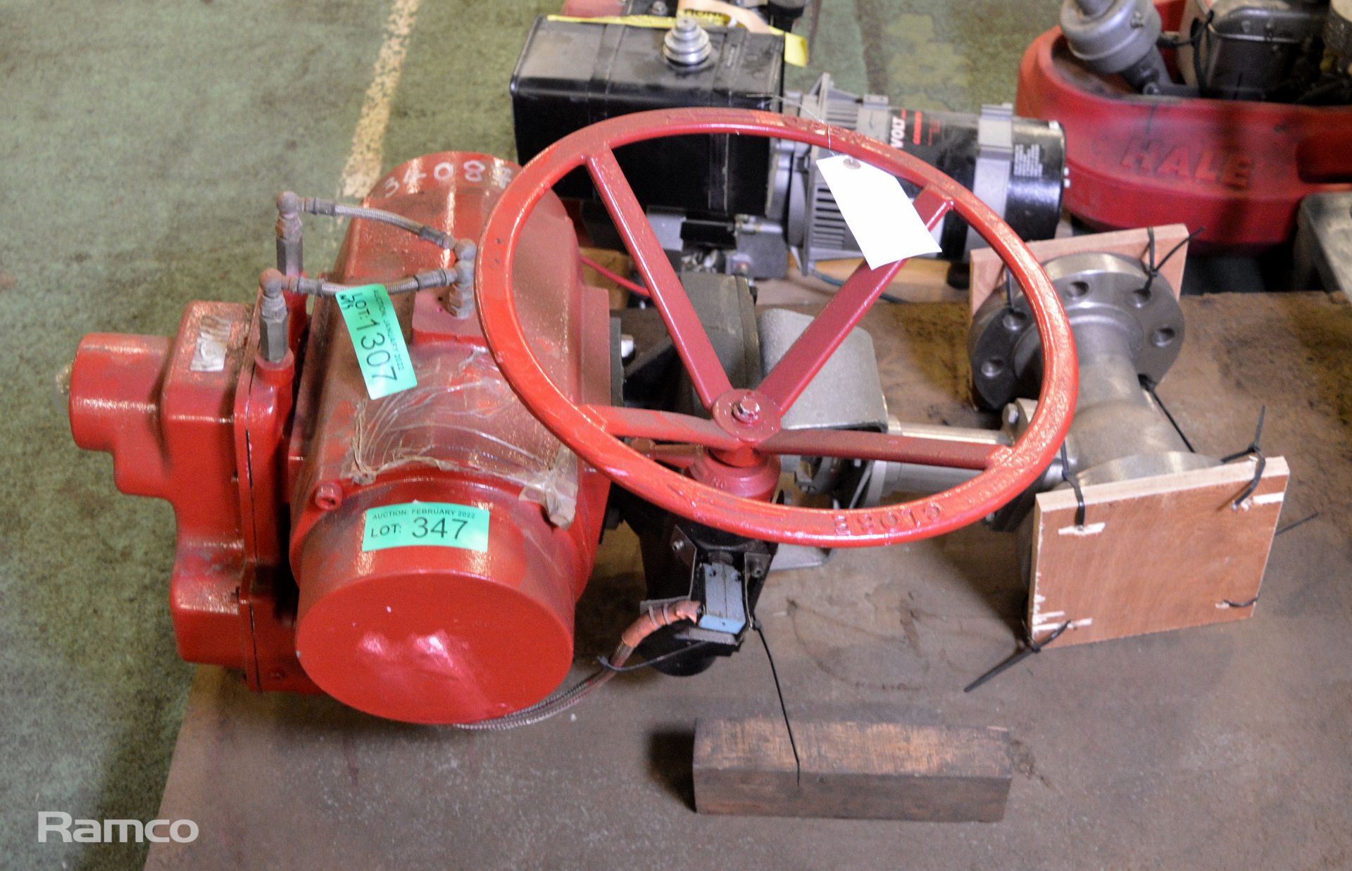 Heavy duty valve unit assembly