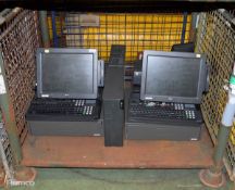 2x NCR Shop Register Electronic Till systems With Barcode Function