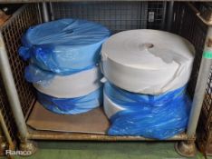 30 GSM white meltblown roll - 4922 linear feet - 1500 linear metres - 262.50 sq metres - 6