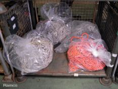 8x 50 Metre Swah Line White & Orange rope assemblies