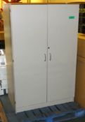 Wooden Double Door Cupboard L 1000mm x W 650mm x H 1600mm