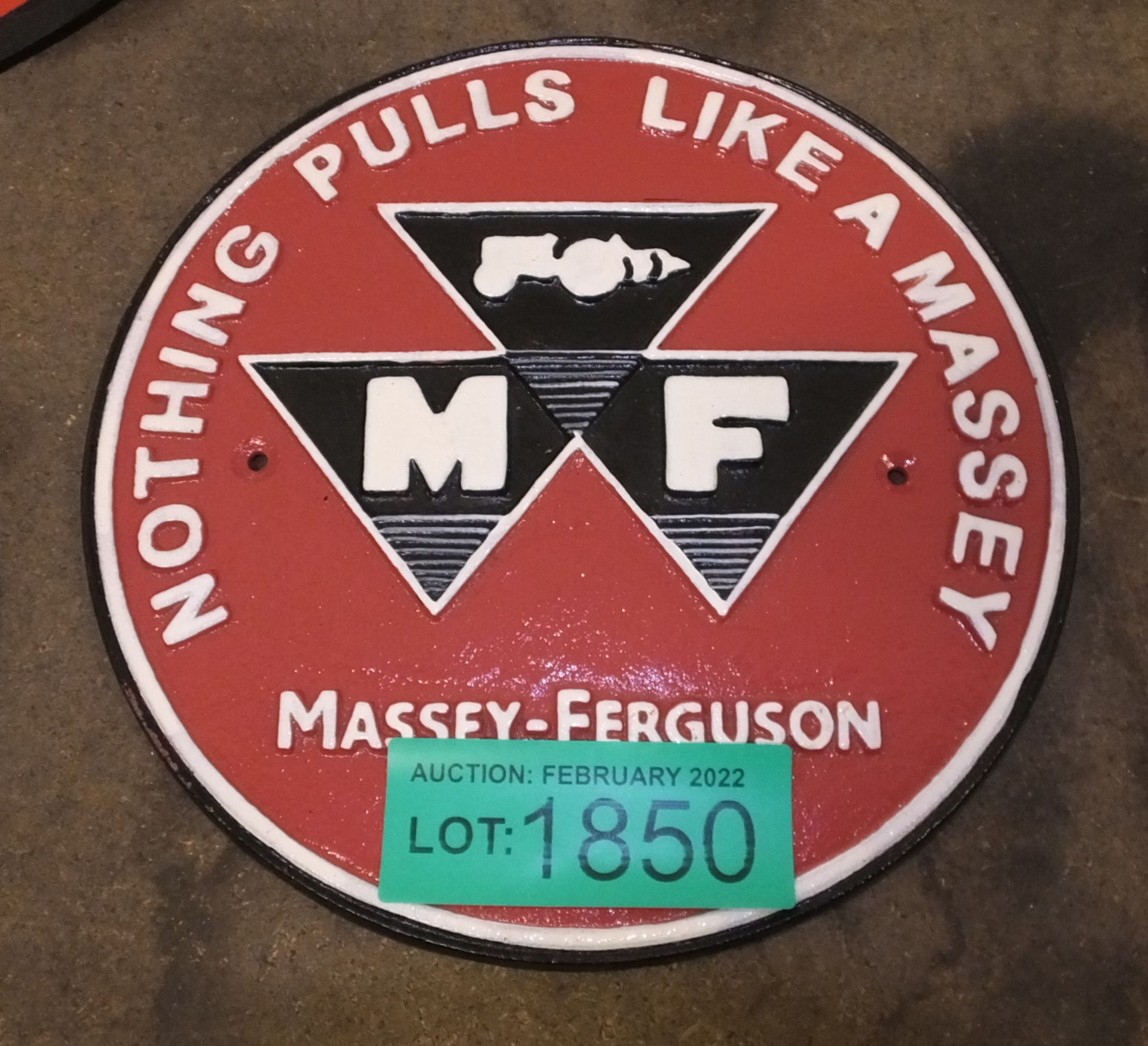 Massey Ferguson cast sign