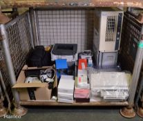 Office HP Printer, Epson Printer, AirCon Unit Heater, Projector, printer cassette ribbons,