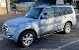 Mitsubishi Shogun SG3 DI-D LWB, WV66 KKW, 2017 Model, Diesel, Right Hand Drive, Automatic