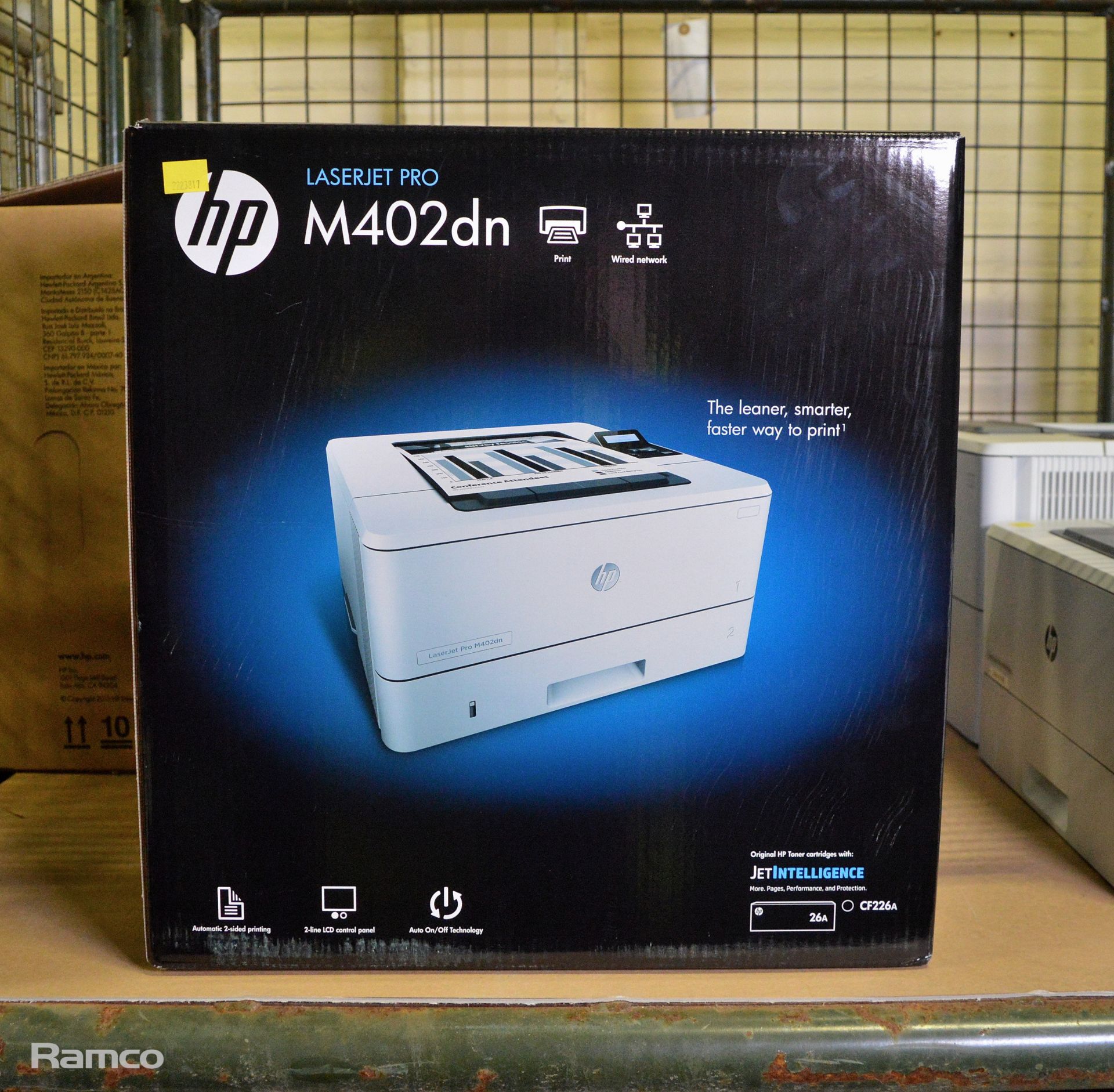 2x HP M402dn Laserjet Pro Colour Printer, 2x HP M506 Laserjet Enterprise Colour Printer, H - Image 7 of 12