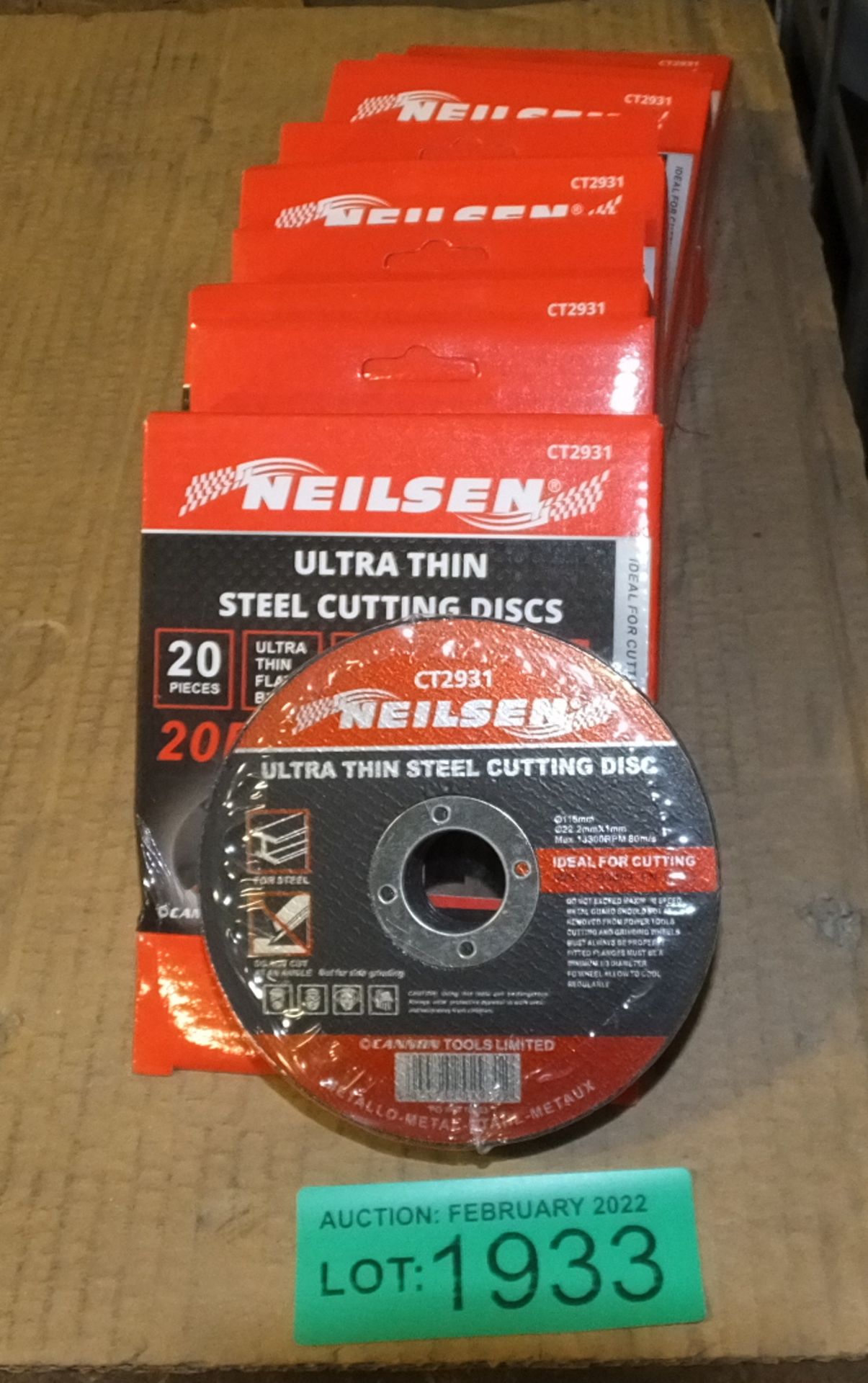 5x Neilsen Ultra Thin Cutting Discs