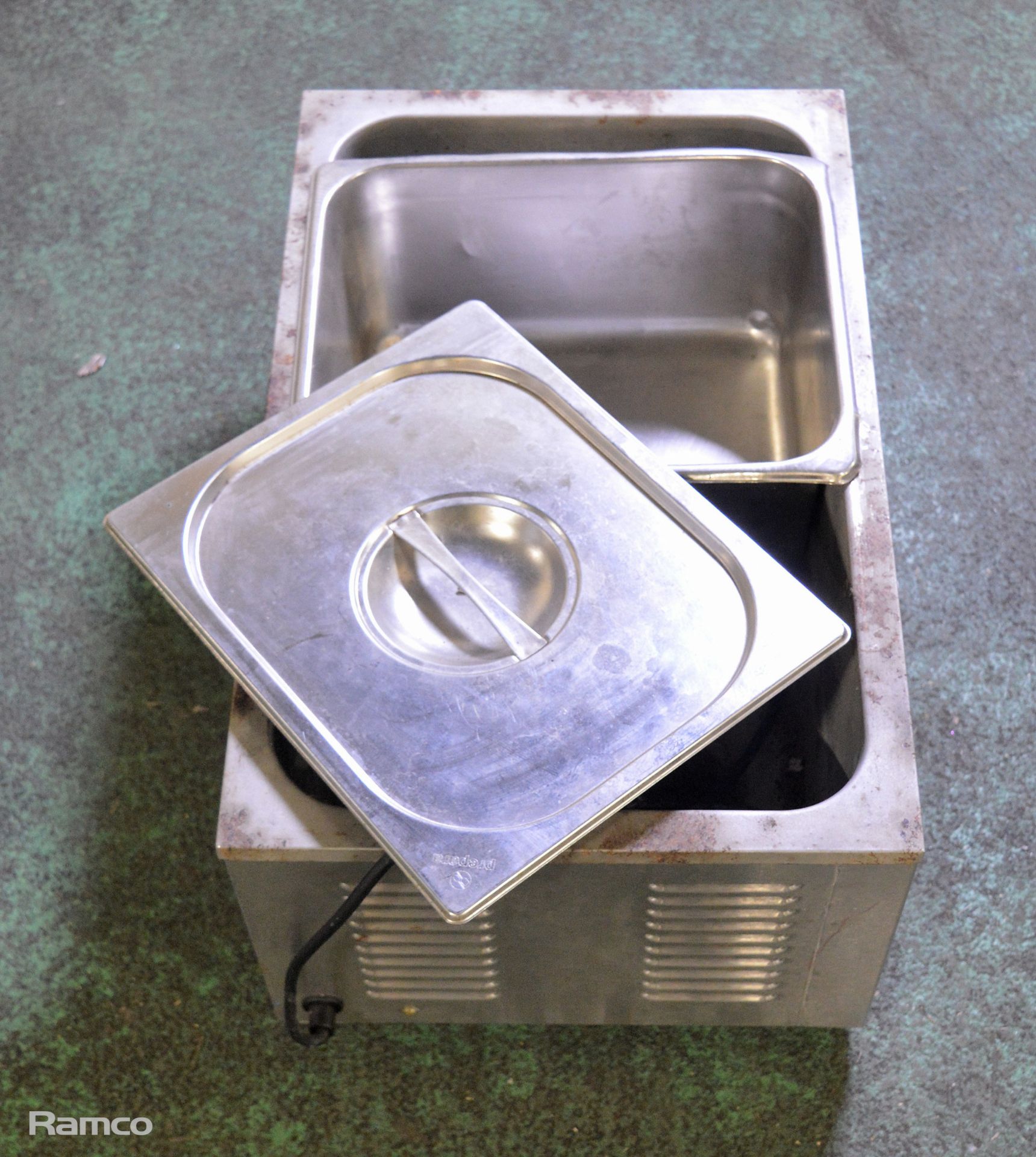 Chefmaster HEA758 Table Top 1/1 GN Bain Marie with Drain Tap - Image 5 of 5
