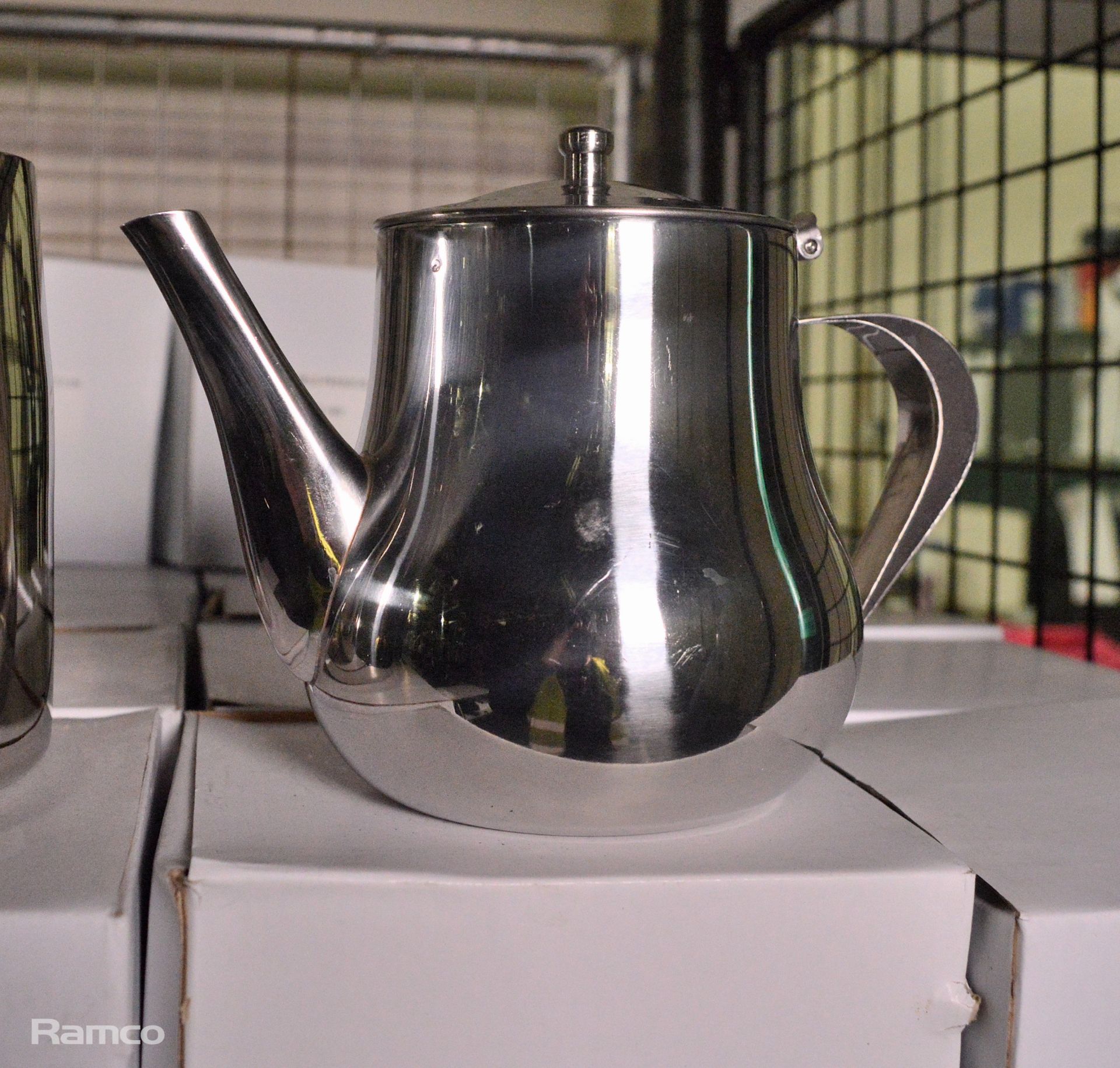 6x Stainless Steel Economy 100-Oz Tea Pots, 53x Stainless Steel Arabian Teapot 48 Oz, 12x - Image 3 of 3