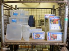 Stewart SealFresh & Gamme Modulus Plastic Food Tubs