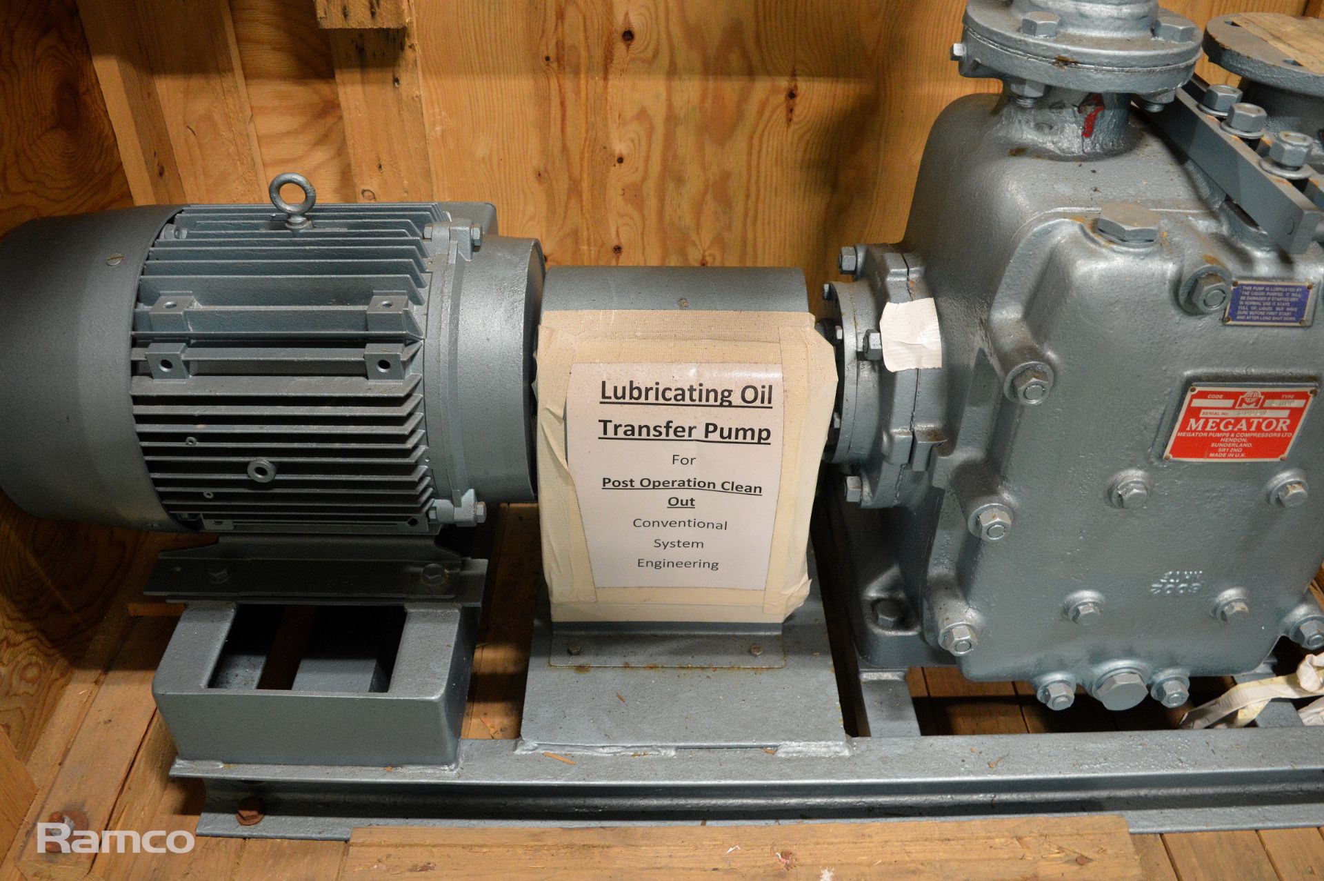 Megator L300 Transfer Pump - serial 36831 - Image 2 of 5