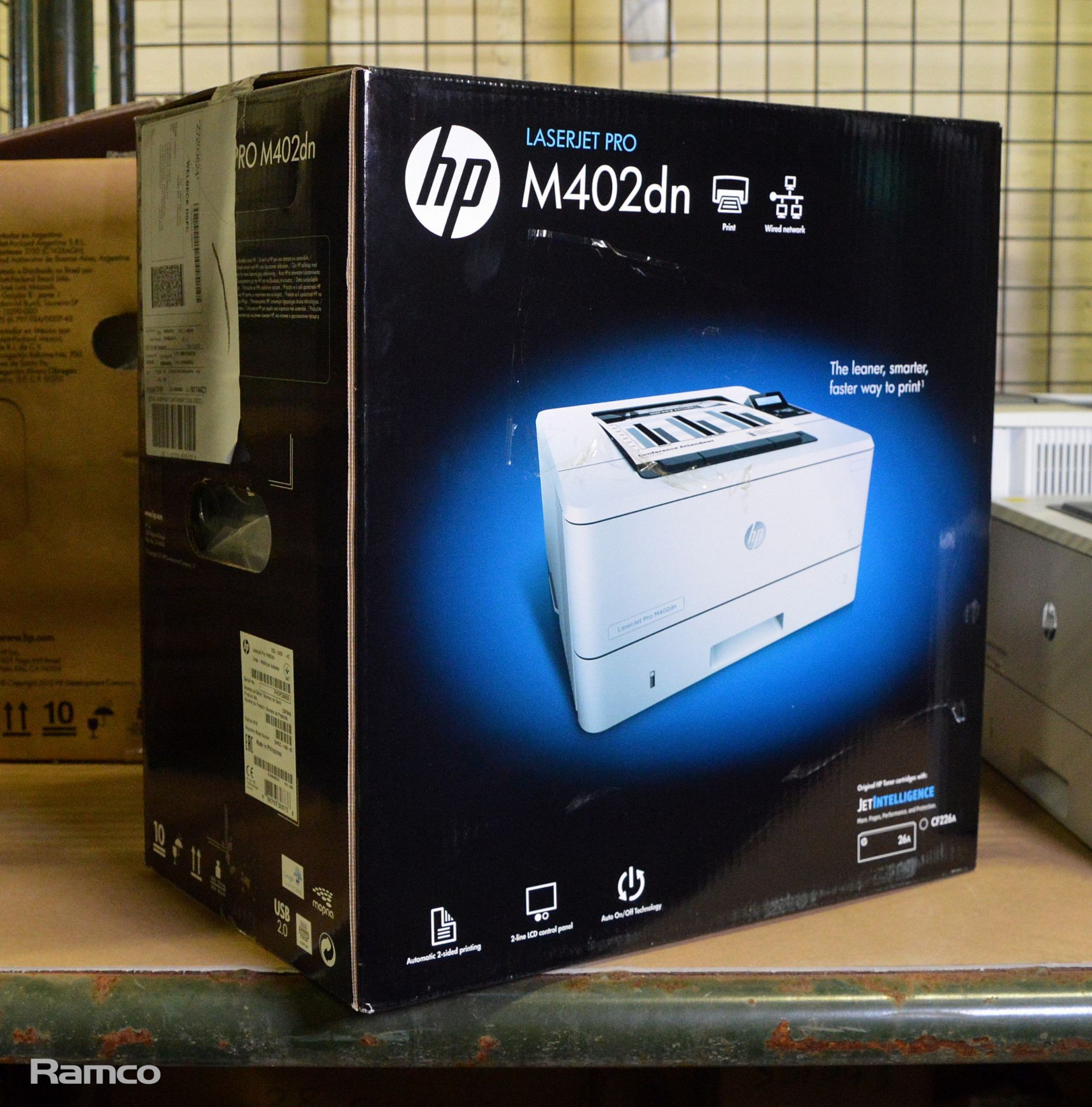 2x HP M402dn Laserjet Pro Colour Printer, 2x HP M506 Laserjet Enterprise Colour Printer, H - Image 9 of 12