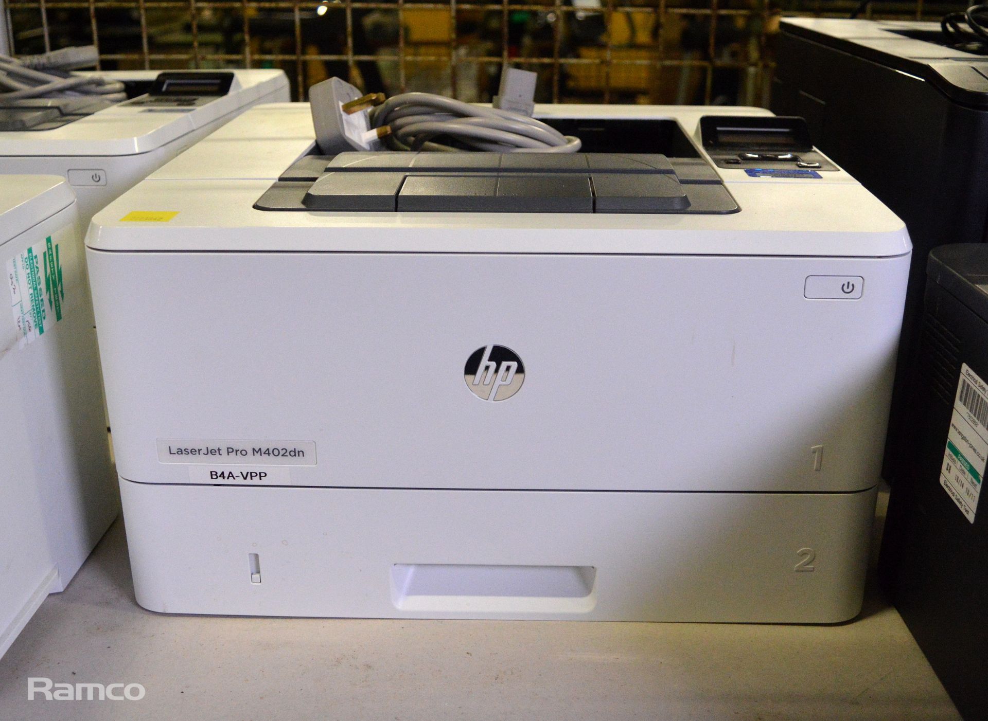 Brother HL-2240 printer, Brother LaserJet Pro printer M401dne, 3x HP laserjet pro M402dn p - Image 2 of 9