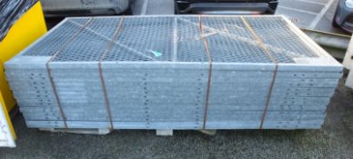15x 8 foot x 4 foot Ex-MOD Ammo cage sections